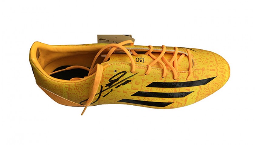 Lionel Messi Signed Right Adidas Football Boot