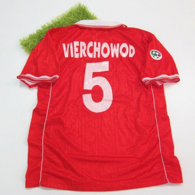 Vierchowod Piacenza match worn shirt, Serie A 1998/1999