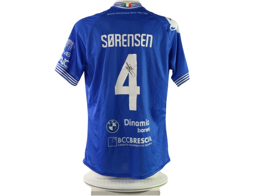 Maglia Sorensen Unwashed Union Brescia vs Trento, 2026 - Autografata
