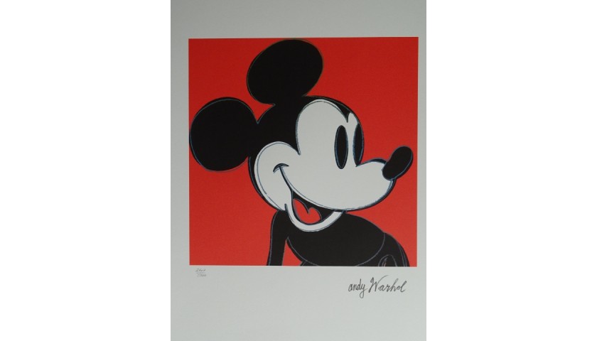 Andy Warhol "Mickey Mouse"