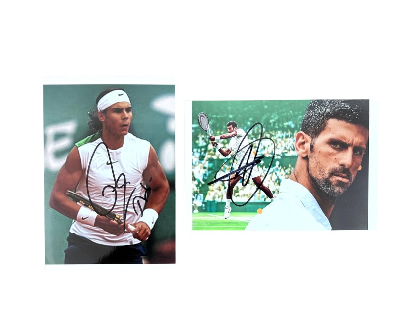 Photos Collection - Signed by Nadal and Djokovic