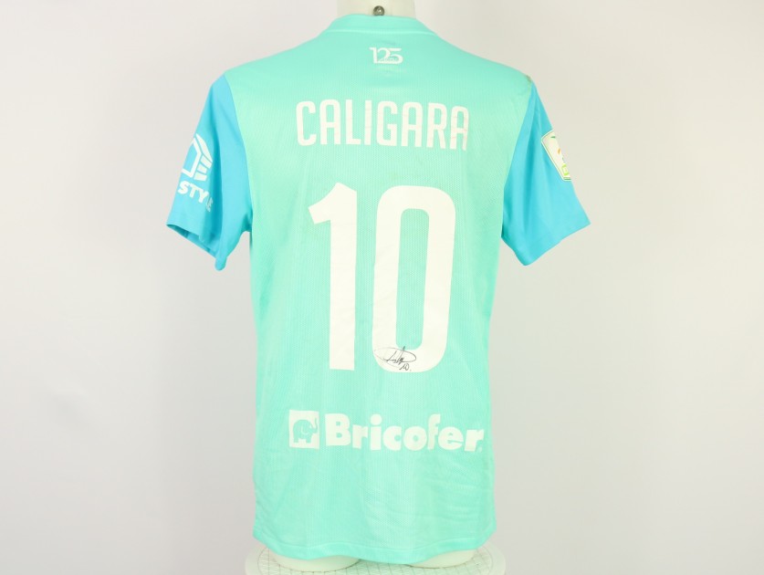 Caligara's Unwashed Signed Shirt, Cittadella vs Ascoli 2024