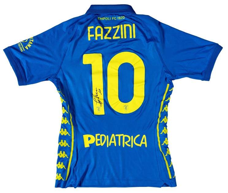 Jacopo Fazzini Empoli Jersey, 2024/25 - Autographed