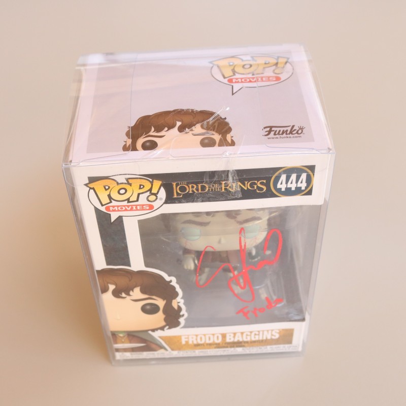 Frodo Baggins Funko POP signed by Elijah Wood