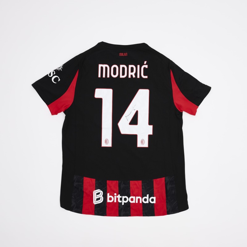 AC MILAN Maglia, 2025/26 - Autografata da Luka Modric