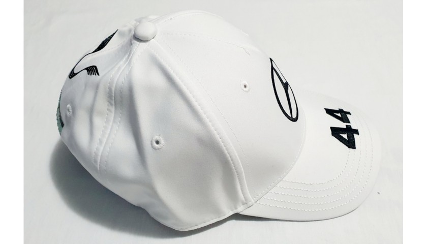 Cappellino ufficiale Hamilton Mercedes - Autografato - CharityStars