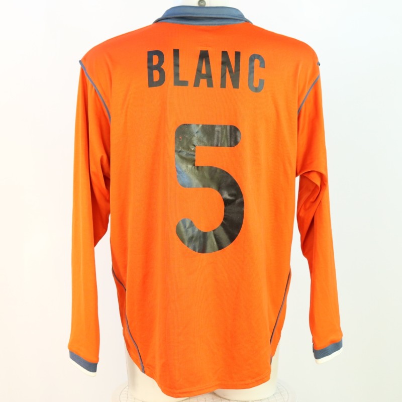 Blanc's Inter Match-Issued Shirt, Serie A 2000/01