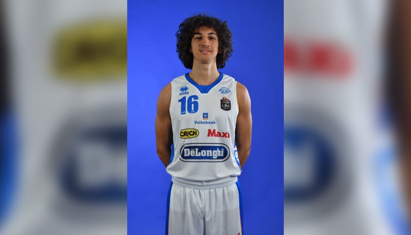 Completo da gara ufficiale De'Longhi Treviso Basket, indossato da Lorenzo Uglietti nella stagione 2019/20 in Serie A