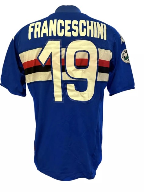 Maglia Indossata Franceschini Sampdoria, 2007/08