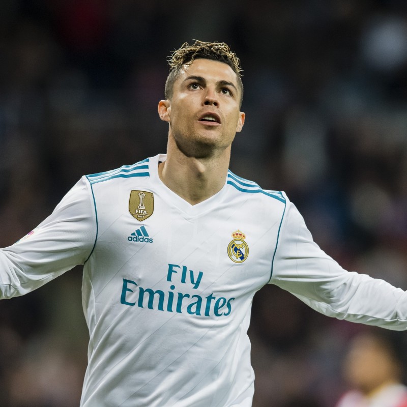 Cristiano Ronaldo's Real Madrid 2017/18 Signed Shirt