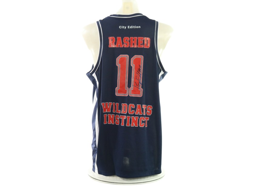 Rashed's Urania Basket "Special Edition" Signed Match-Worn Away Jersey, 2025/26
