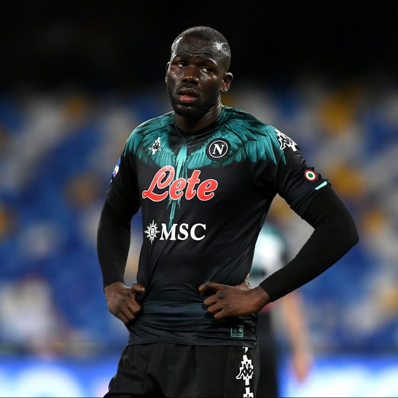 Koulibaly's Signed Match Shirt, Napoli-Inter 2021 | Marcelo Burlon