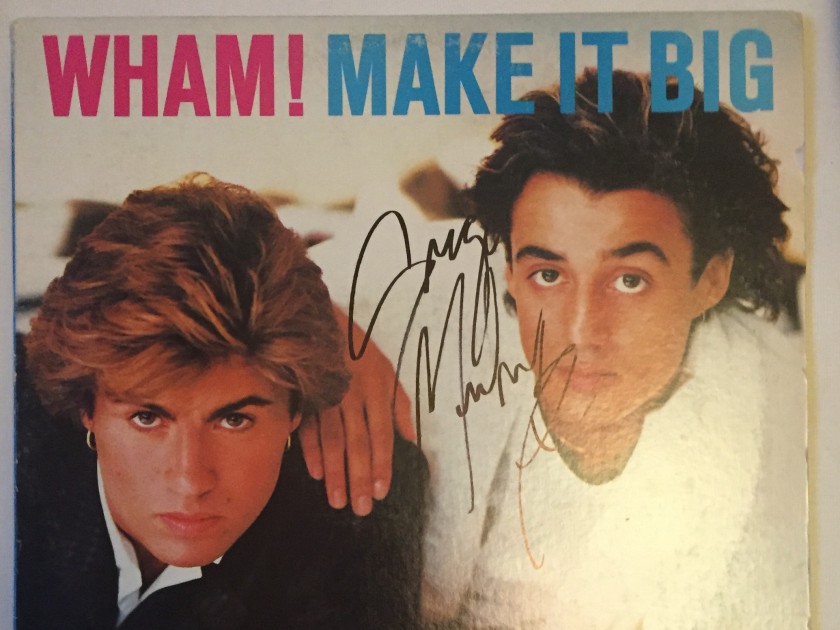 Wham! Vinyl Signed by George Michael 