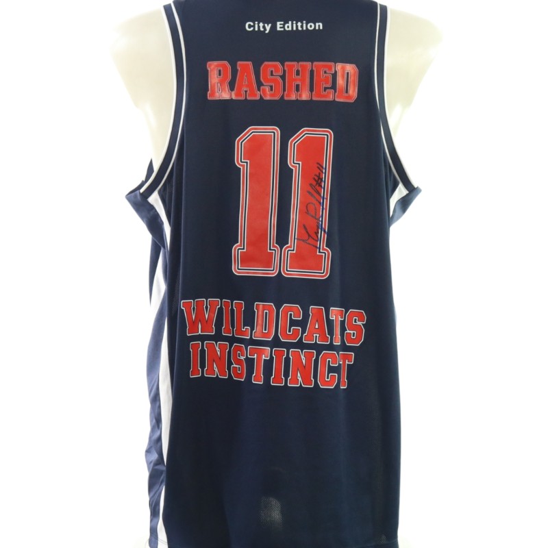 Rashed's Urania Basket "Special Edition" Signed Match-Worn Away Jersey, 2025/26