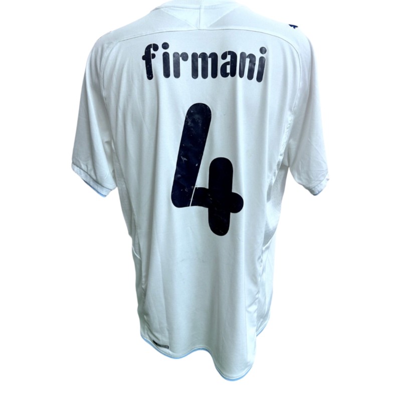 Firmani's Lazio Match-Worn Shirt, 2009/10