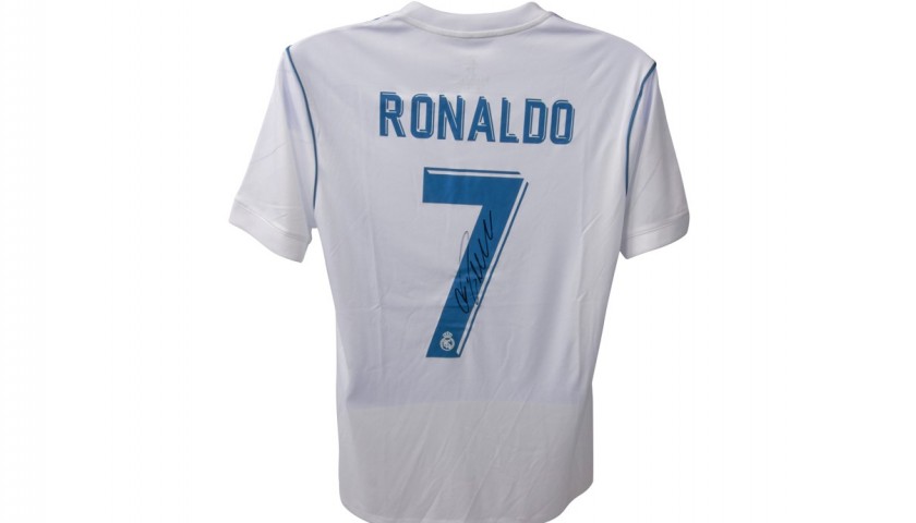 Cristiano Ronaldo Signed Real Madrid CF Jersey (Beckett COA)