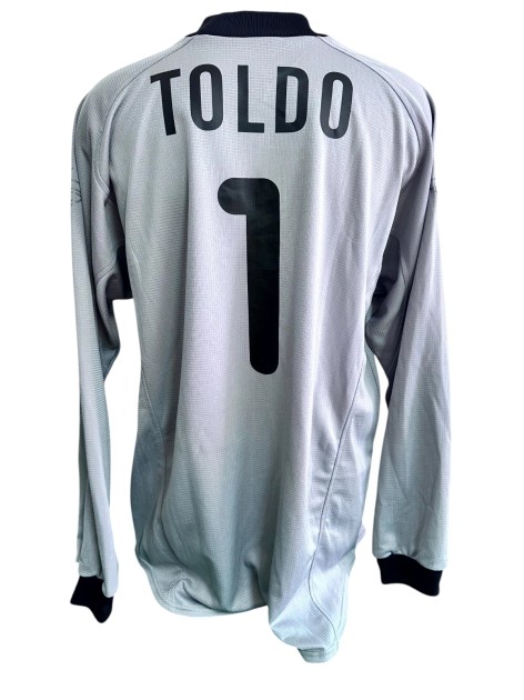 Toldo's Inter Match-Worn Shirt, 2001/02