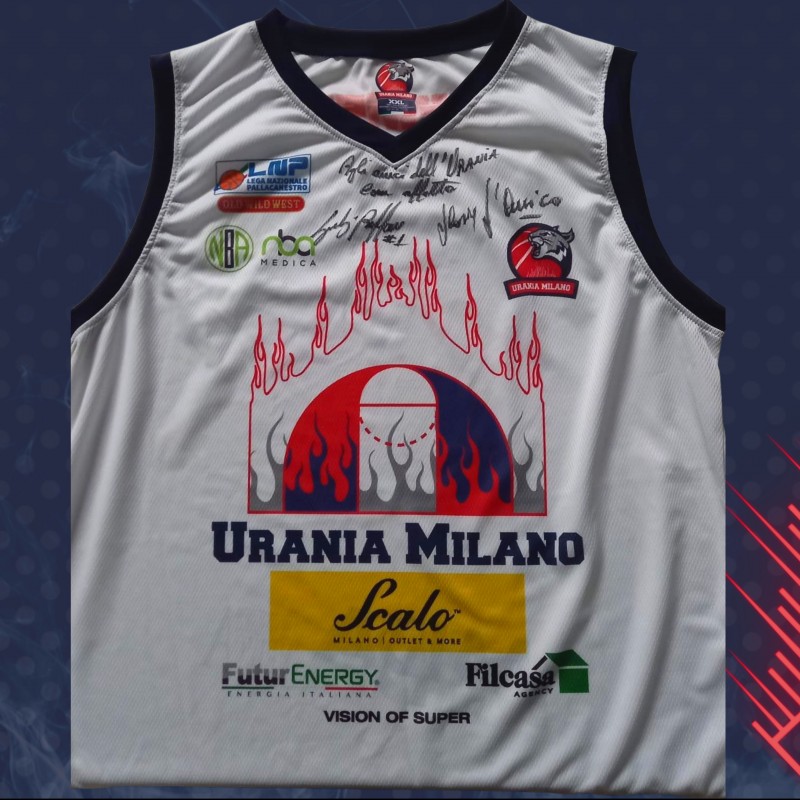 Official Urania Jersey, 2021 - Signed by Gianluigi Buffon and Ilaria D'Amico