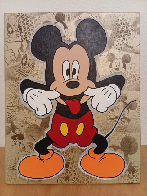 ´The Original Icon' Acrylic on Canvas by Melissa Stok
