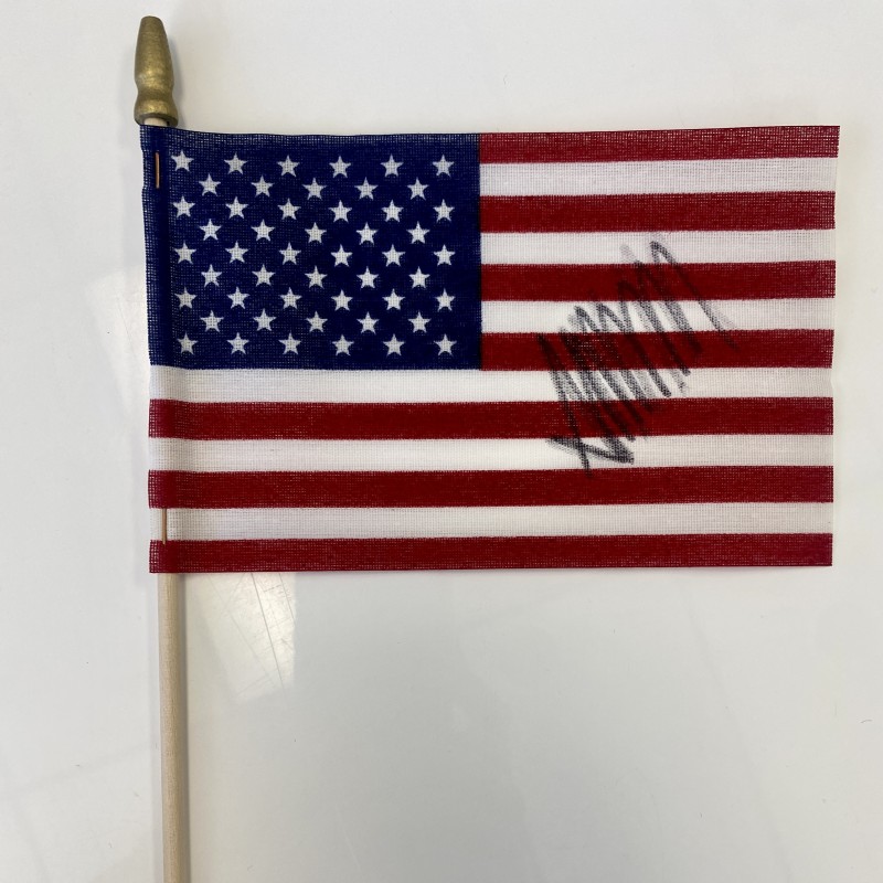 Donald J. Trump Signed Flag – Coachella Valley Rally 2024