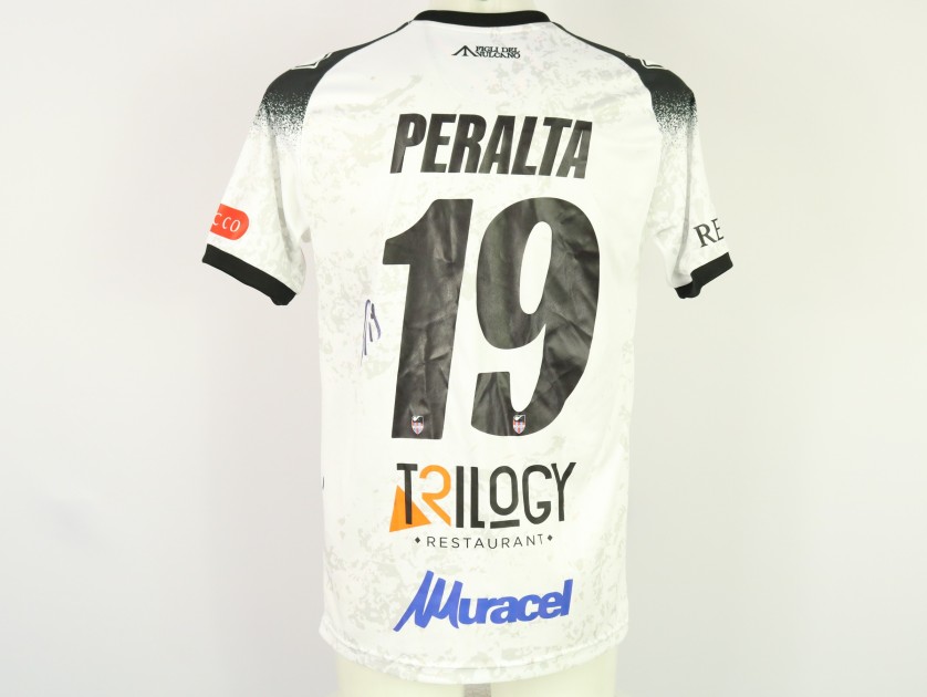 Peralta's Unwashed Signed Shirt, Avellino vs Catania 2024
