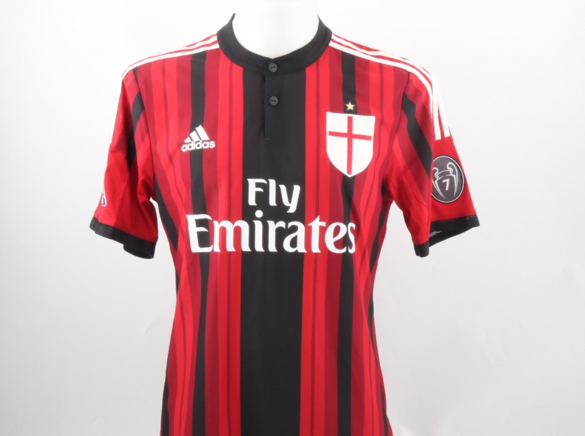 Honda Match issued/worn Shirt, Serie A 2014/15 - Signed