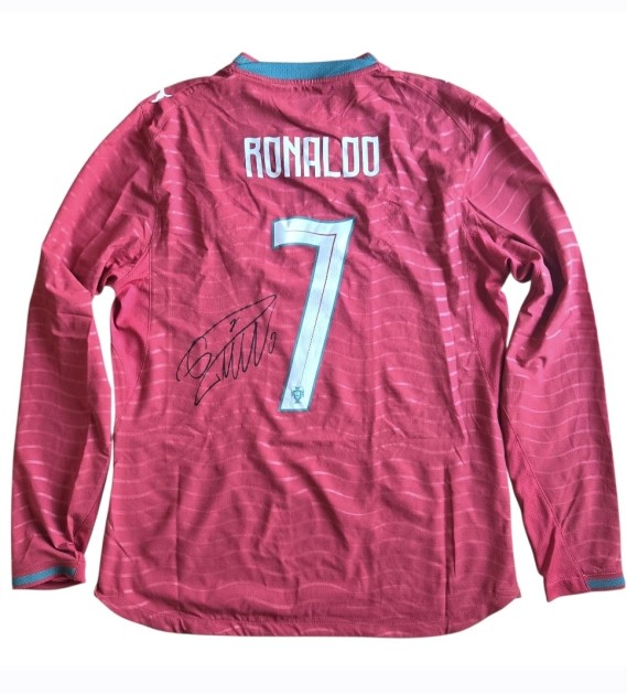 Maglia Gara Ronaldo Portogallo, FIFA World Cup 2026 - Autografata