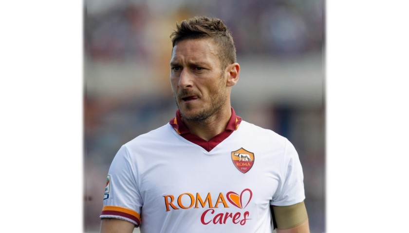 Totti's Roma Signed Match Shirt, 2013/14 