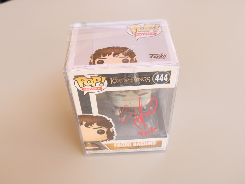 Frodo Baggins Funko POP signed by Elijah Wood