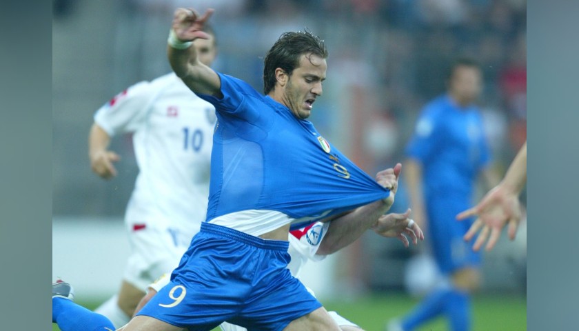 Gilardino's Italy Match Shirt, 2004/05