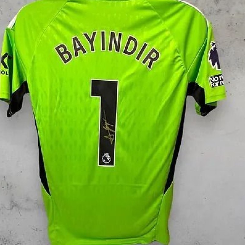 Altay Bayındır's Manchester United 2023/24 Signed and Framed Shirt