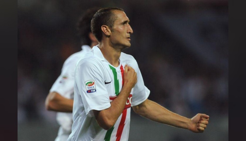 Chiellini's Juventus Match Shirt, 2010/11