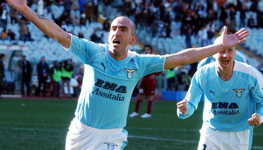 Di Canio's Lazio Match Shirt, 2005/06