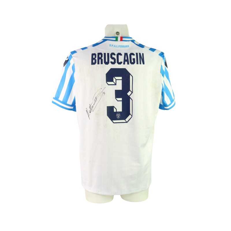 Bruscagin's Signed Unwashed Shirt, SPAL vs Torres 2024 