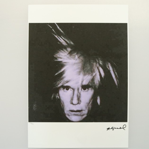 Andy Warhol "Self-Portrait" Signed Limited Edition