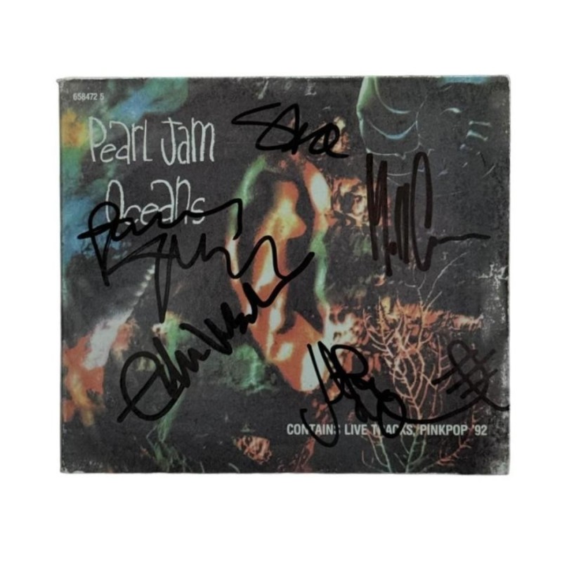 Pearl Jam Signed Oceans CD