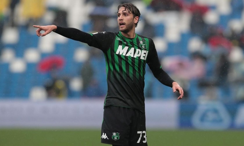 Locatelli's Sassuolo Match Shirt, 2018/19 - CharityStars