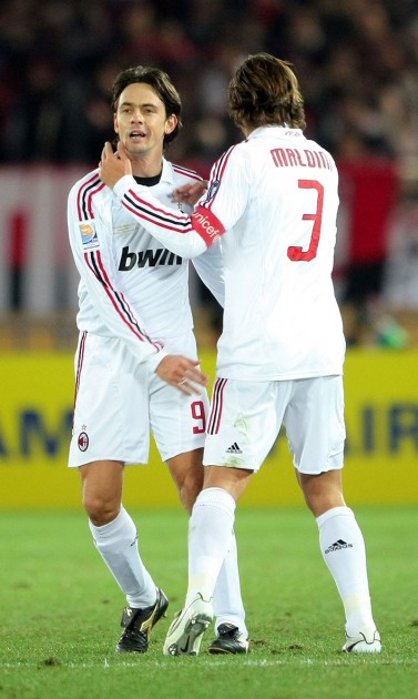 Paolo Maldini's AC Milan World Cup Final Champions 2007 Match