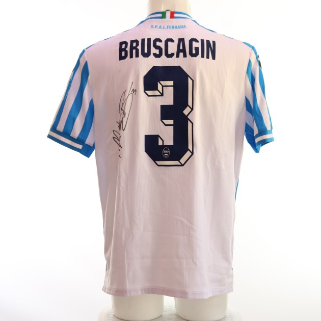 Bruscagin's Signed Unwashed Shirt, SPAL vs Ascoli 2024 