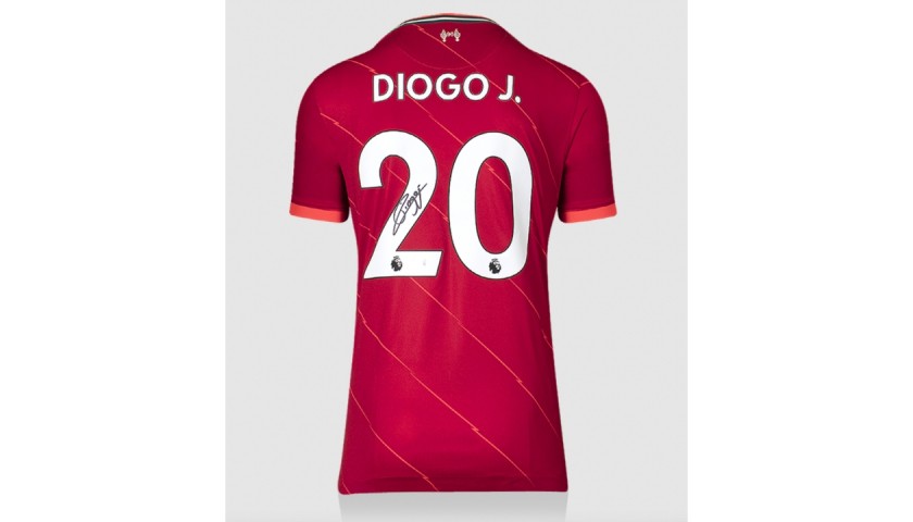 Diogo Jota Liverpool FC Signed Shirt