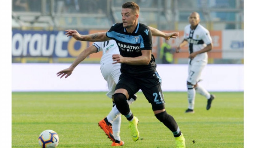 Milinkovic-Savic's Match Shirt, Parma-Lazio 2018