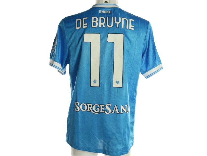 De Bruyne's Napoli Match-Worn Shirt, 2025/26