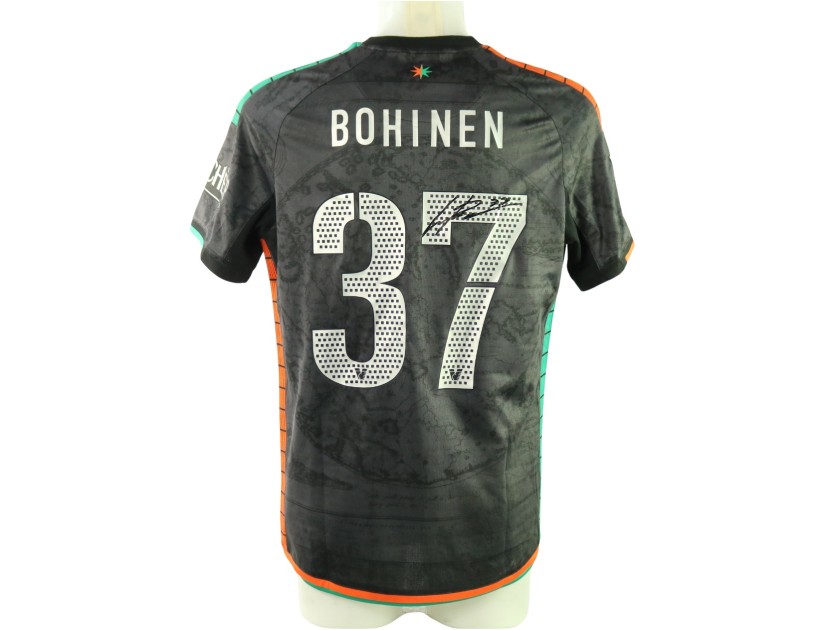Bohinen's Signed Unwashed Shirt, Hellas Verona vs Venezia Coppa Italia 2025