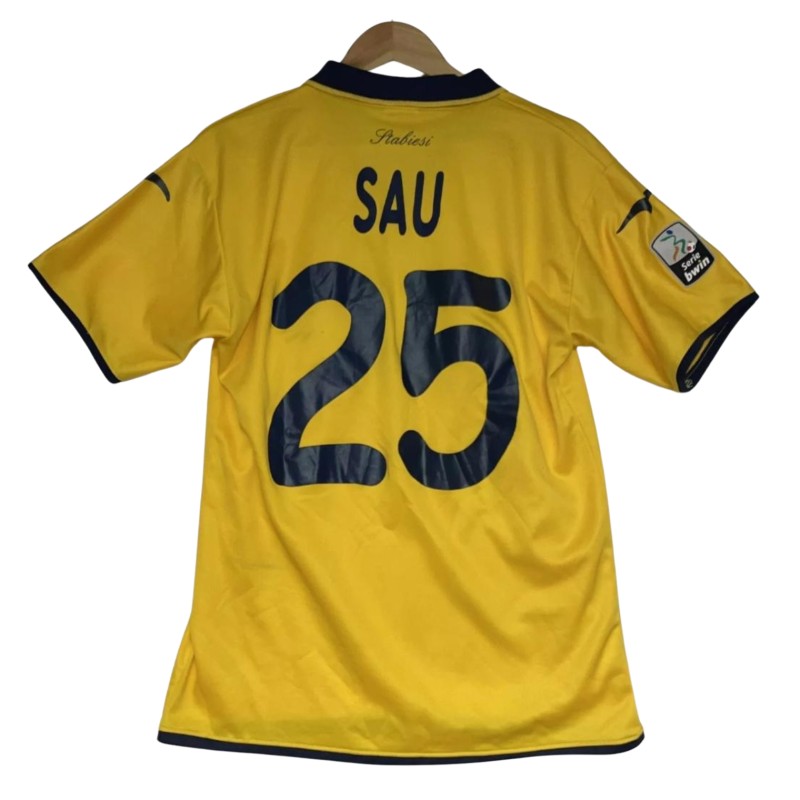Sau's Juve Stabia Match-Worn Shirt, 2011/12