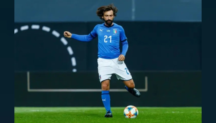 Pirlo's Match Shirt, Germany-Italy 2019