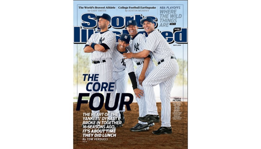 New York Yankees Core Four Replica Ring Set - CharityStars