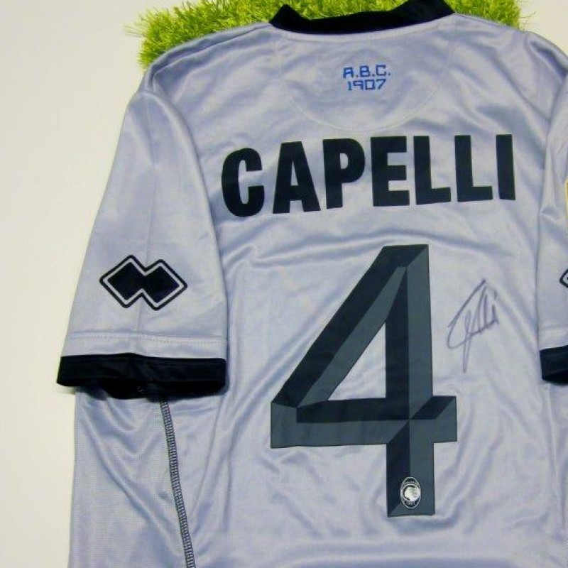 Atalanta match issued shirt, Capelli, Serie A 2013/2014 - signed