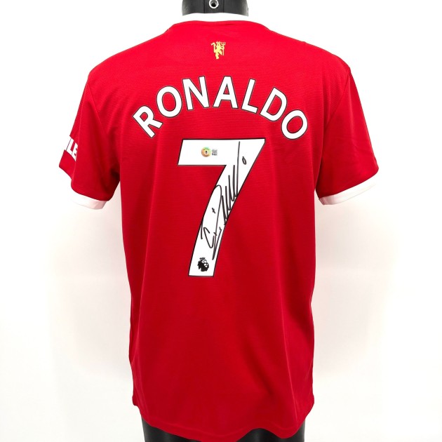 Maglia Cristiano Ronaldo Manchester United - Autografata