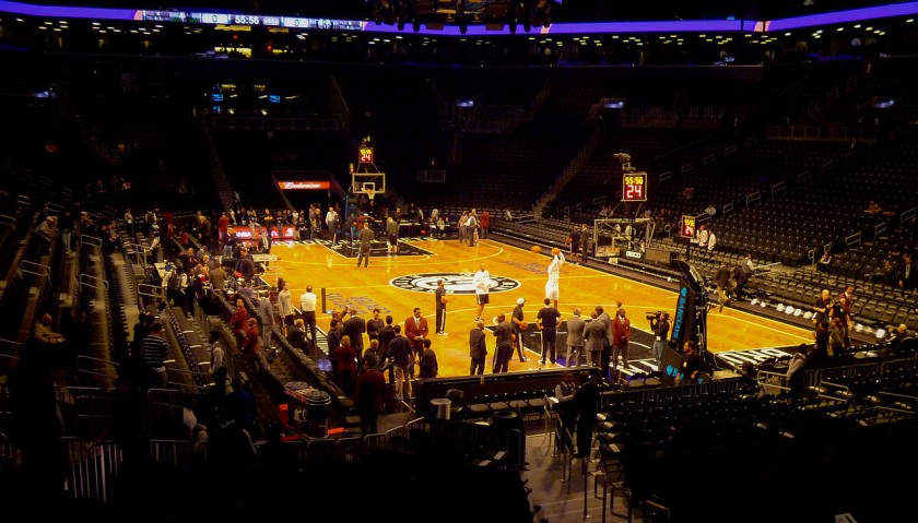 2 Lower Bowl Tickets to the Brooklyn Nets 
