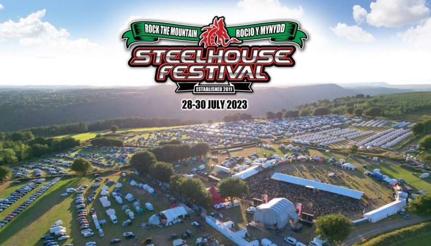 Pair of Steelhouse Festival Tickets with Guest Bar Wristbands 